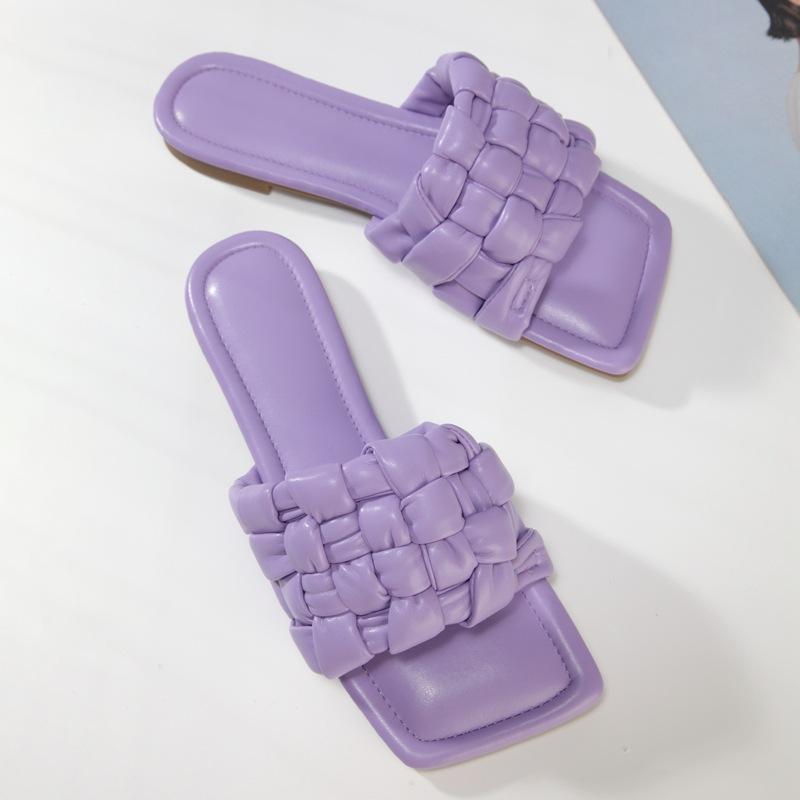 Sandals Summer Beach Women's Slipper Soft Knitting Brand Deigner Playa Casual Shoes Flat Sweet Slides Mujer Vacation, Purple
Sandals Summer Beach Women's Slipper Soft Knitting Brand Deigner Playa Casual Shoes Flat Sweet Slides Mujer Vacation, Purple