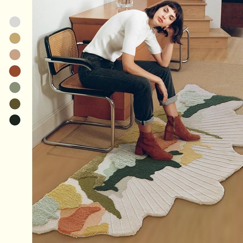 Carpets Little Forest Handmade 3D Wool Area Rug, Nordic Big Size Bedside Carpet, Decoration Children Room Villa Rug
Carpets Little Forest Handmade 3D Wool Area Rug, Nordic Big Size Bedside Carpet, Decoration Children Room Villa Rug