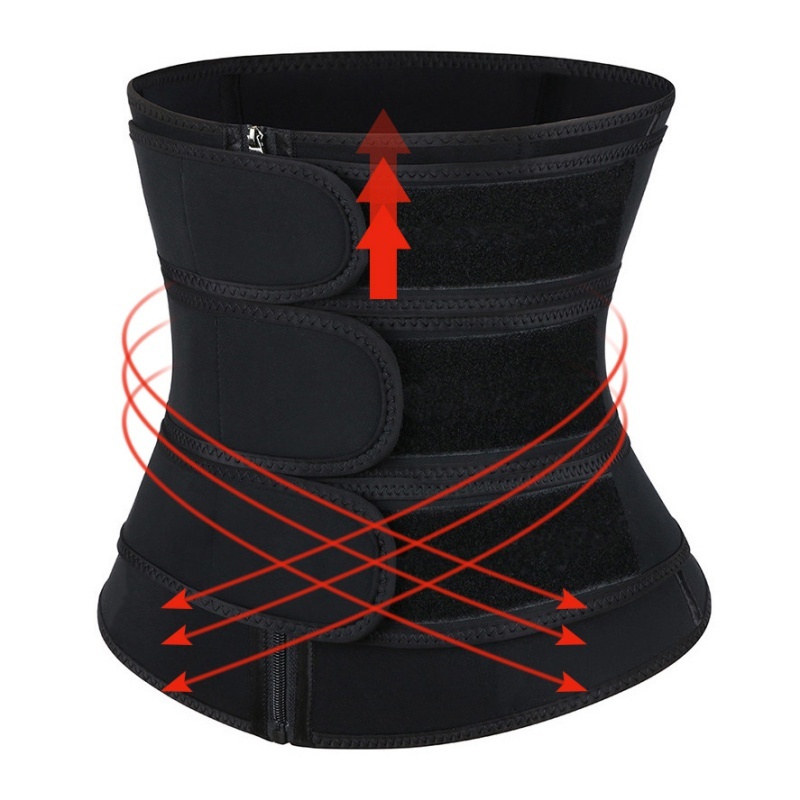 STARKING Shaperwear Waist Trainer Neoprene Belt Weight Loss Cincher Body Shaper Tummy Control Strap Fitness Fat Burning Belt 210305