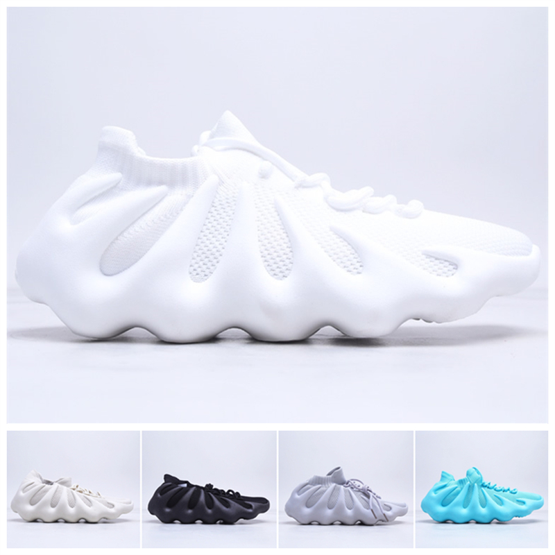2021 450 Cloud White Mens Running Shoes Men Women High Quality All Black Blue Grey Asriel tail light flax s sneakers 36-45