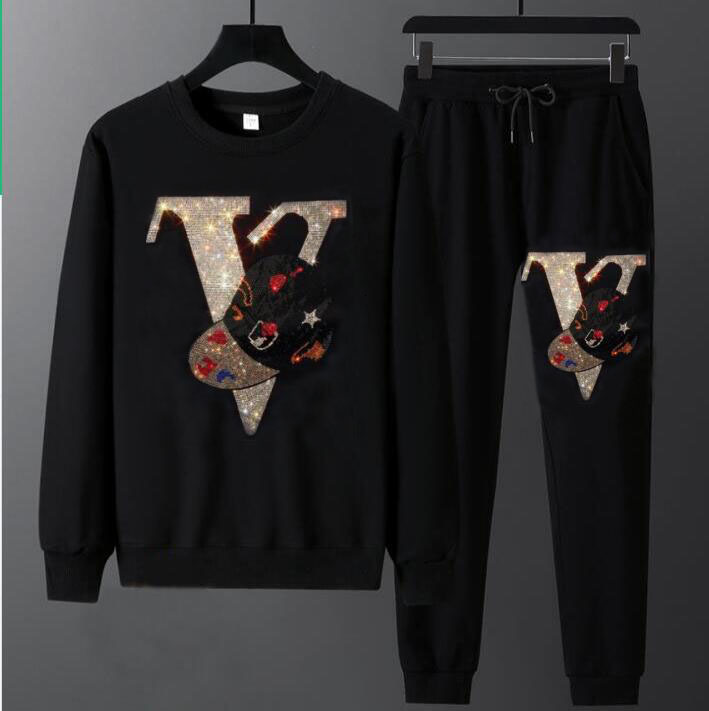2021 New 2 Piece All Together Strass Hip Hop Jogger Sweatshirt Hoodie Sports Hood 3si3, Color as shown
2021 New 2 Piece All Together Strass Hip Hop Jogger Sweatshirt Hoodie Sports Hood 3si3, Color as shown