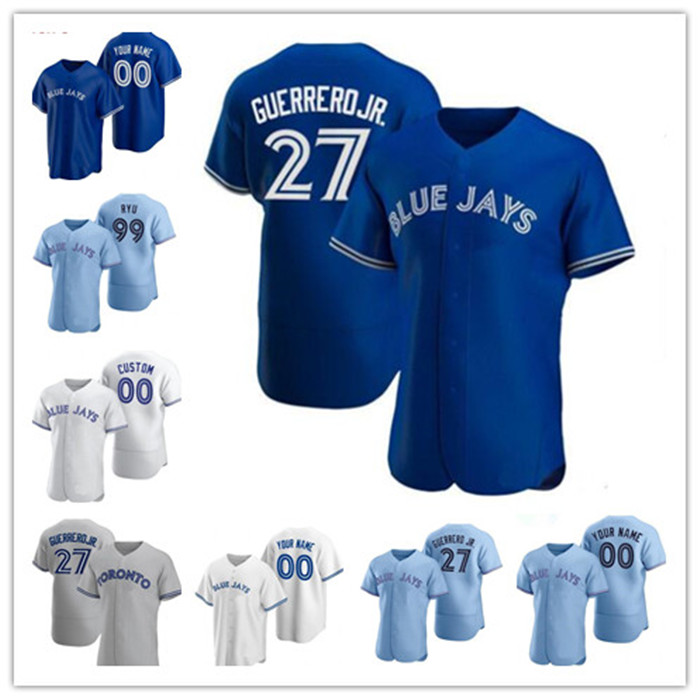 New Custom Toronto Vladimir Guerrero Jr. Blue Jersey Roberto Alomar Carter Randal Grichuk Smoak Royal Stroman Stitchedl jerseys Jay, As
New Custom Toronto Vladimir Guerrero Jr. Blue Jersey Roberto Alomar Carter Randal Grichuk Smoak Royal Stroman Stitchedl jerseys Jay, As