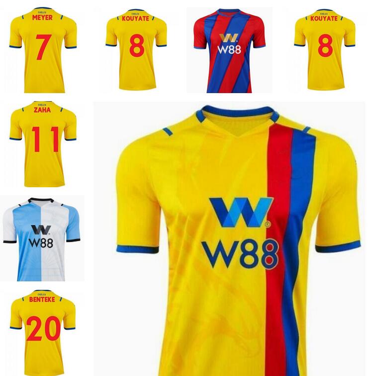 21 22 Zaha home Soccer Jerseys MILIVOJEVIC TOWNSEND SAKHO BENTEKE 2021 2022 VAN AANHOLT Football Palace away Shirt Uniform thailand, Black;yellow
21 22 Zaha home Soccer Jerseys MILIVOJEVIC TOWNSEND SAKHO BENTEKE 2021 2022 VAN AANHOLT Football Palace away Shirt Uniform thailand, Black;yellow