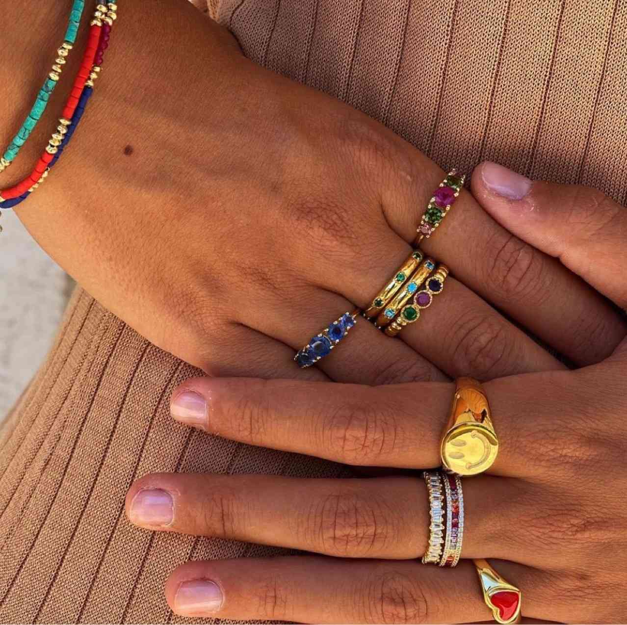 2021 Fashion Tarnish Plated Stainless Steel Smiley Face Rings Cute Positive 18K Gold Smile Ring For Women Jewelry Gift
2021 Fashion Tarnish Plated Stainless Steel Smiley Face Rings Cute Positive 18K Gold Smile Ring For Women Jewelry Gift