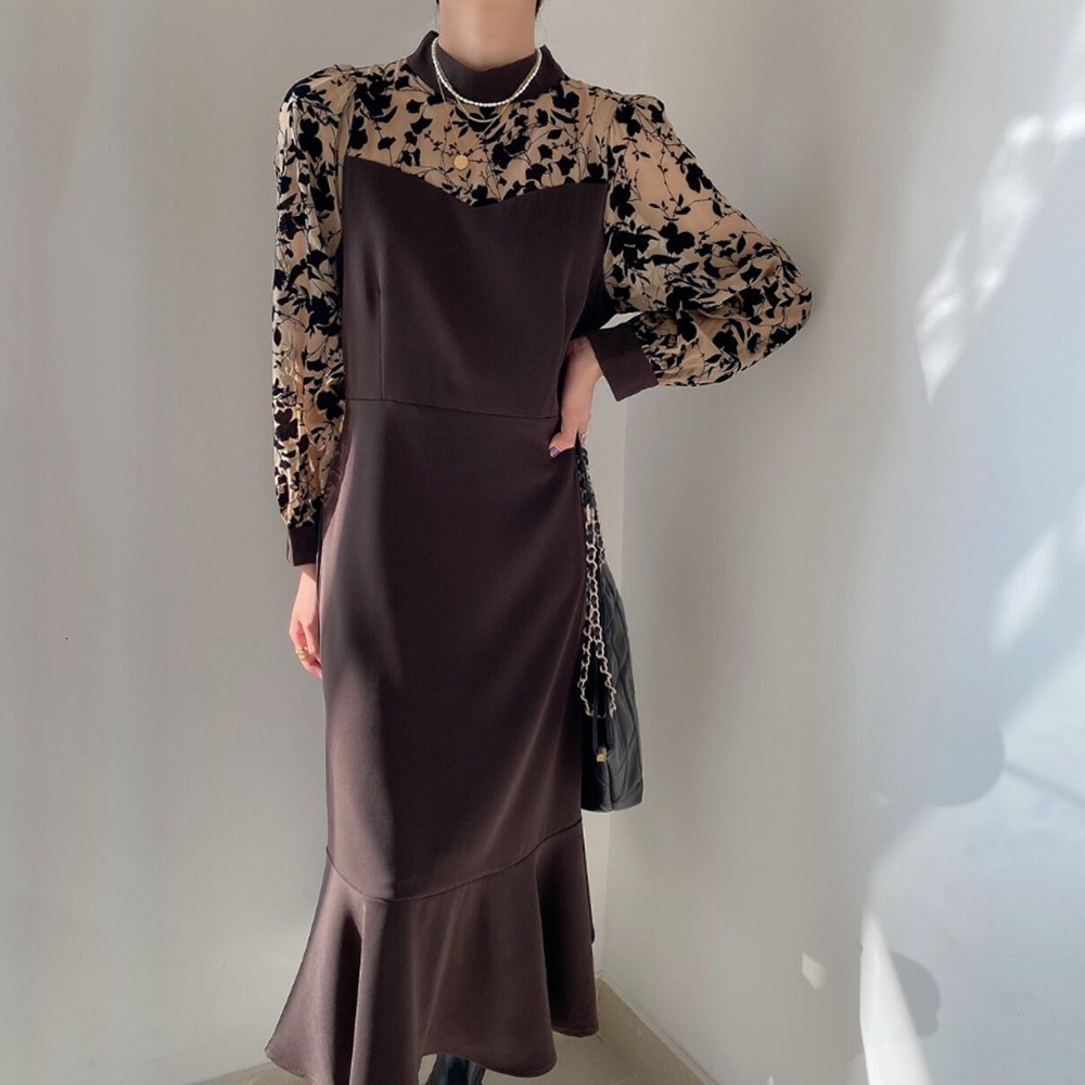 2021 New Japanese Autumn Winter Fashion Simple Print Splicing Long Sleeve Mermaid Q9d7, Black
2021 New Japanese Autumn Winter Fashion Simple Print Splicing Long Sleeve Mermaid Q9d7, Black
