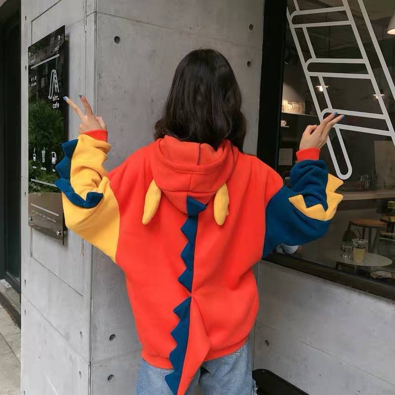 2021 New Dinosaur Cartoon Oversized Hoodie Fashion Women Casual Print Style Clothes for Sweatshirt Tops 0qfk
2021 New Dinosaur Cartoon Oversized Hoodie Fashion Women Casual Print Style Clothes for Sweatshirt Tops 0qfk