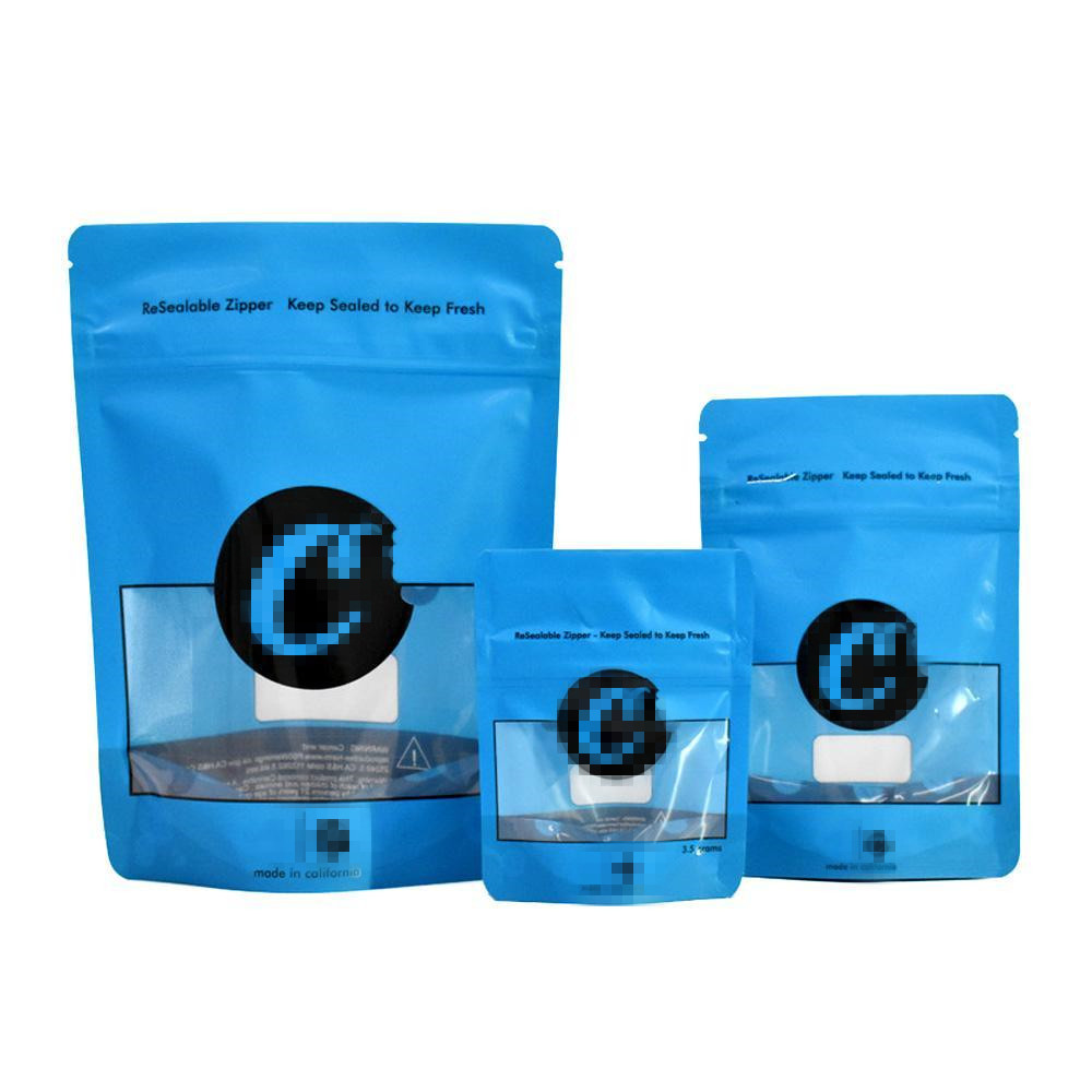 Blue Mylar Bags 420 packaging mylar bags plastic bag california cookies sf 8th 3.5g Packaging smell proof childproof zipper bag
Blue Mylar Bags 420 packaging mylar bags plastic bag california cookies sf 8th 3.5g Packaging smell proof childproof zipper bag