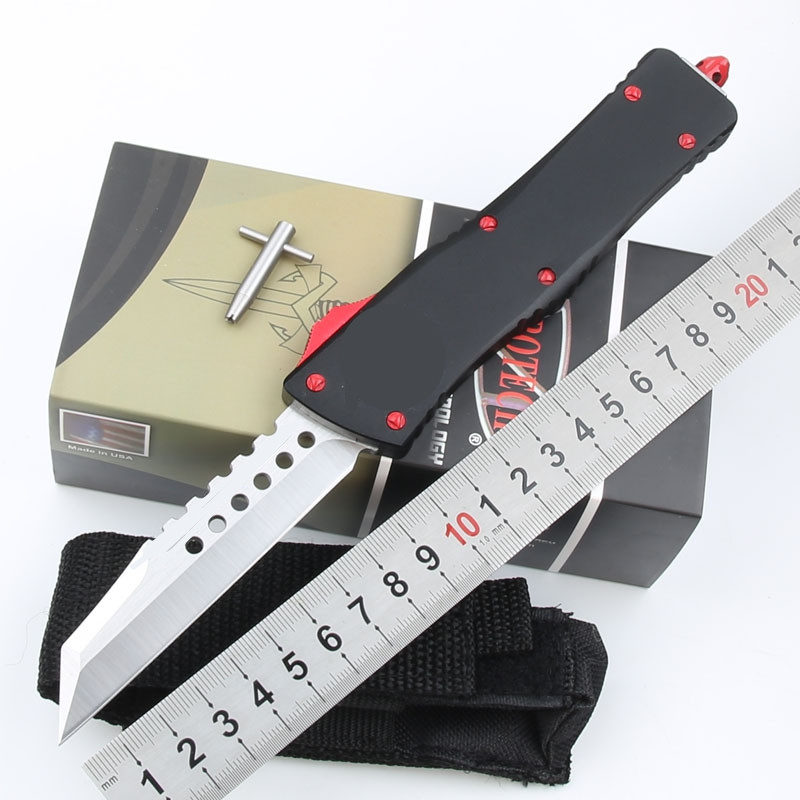 New Micro Combat Claw Blade Tactical Folding Knife Aluminum Handle AUTO Hiking Fishing Diving Camping Survival Pocket Utility EDC Tools
New Micro Combat Claw Blade Tactical Folding Knife Aluminum Handle AUTO Hiking Fishing Diving Camping Survival Pocket Utility EDC Tools