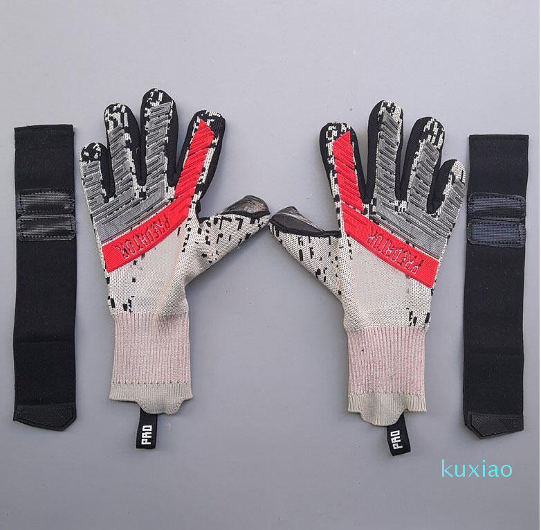 2021 Professional Soccer Goalkeeper Glvoes Latex without Finger Protection Children Adults Football Goalie Gloves