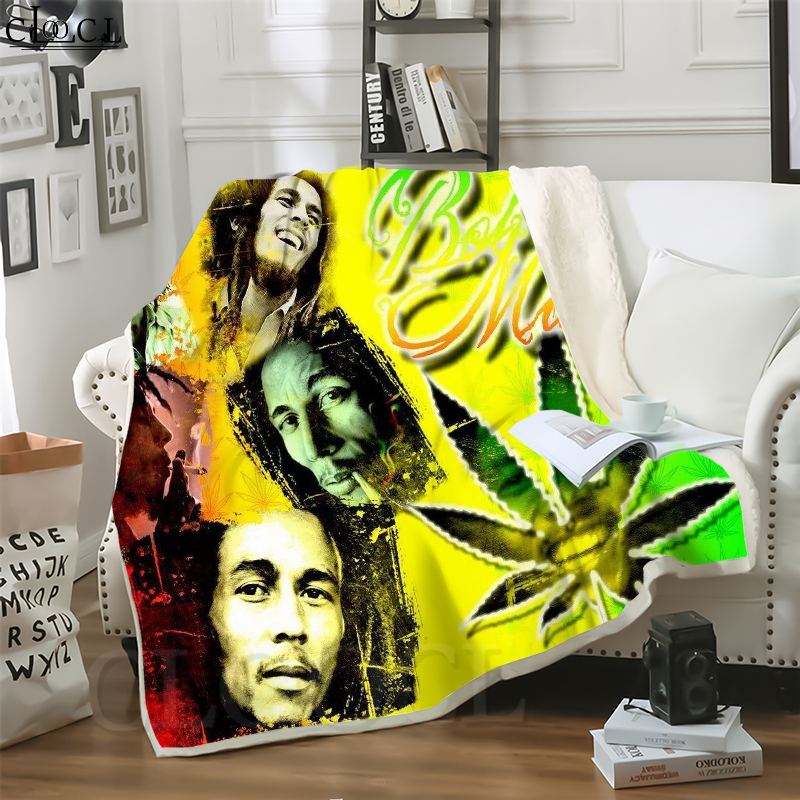 CLOOCL Hot Jamaica Reggae LegendarySinger Bob Marley 3D Print Hip-hop Style Air Conditioning Blanket Teens Bedding Throw Blanket Plush Quilt
CLOOCL Hot Jamaica Reggae LegendarySinger Bob Marley 3D Print Hip-hop Style Air Conditioning Blanket Teens Bedding Throw Blanket Plush Quilt