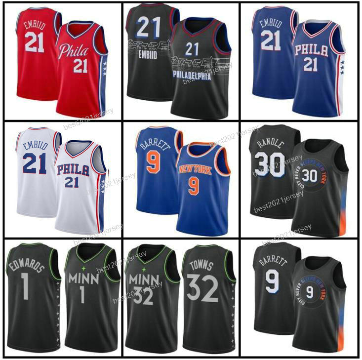 Julius Randle 30 RJ 9 Barrett Joel 21 Embiid Jersey Karl-Anthony 32 Cidades Anthony 1 Edwards Kevin Basketball Garnett
Julius Randle 30 RJ 9 Barrett Joel 21 Embiid Jersey Karl-Anthony 32 Cidades Anthony 1 Edwards Kevin Basketball Garnett