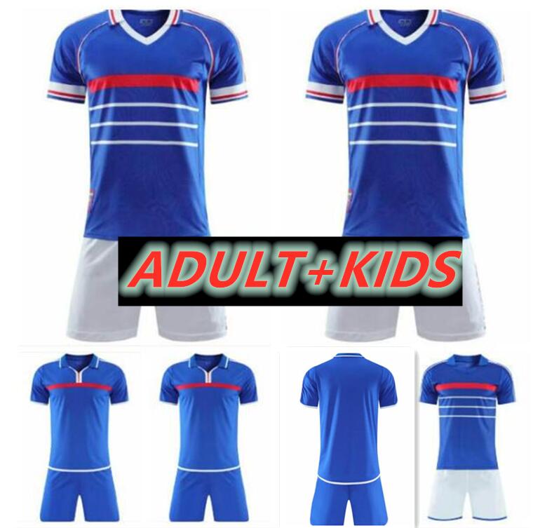 man kids kit 1984 1998 2000 Retro version soccer jerseys ZIDANE HENRY MAILLOT DE FOOT Home Trezeguet football shirt uniform
man kids kit 1984 1998 2000 Retro version soccer jerseys ZIDANE HENRY MAILLOT DE FOOT Home Trezeguet football shirt uniform