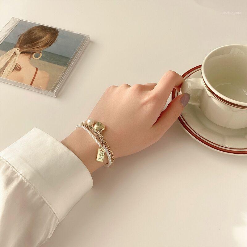 Bracelets Pearl Love Multi-layer Bracelet Women's Personality Simple Hand Decoration Temperament Advanced Luxury Link, Chain, Black
Bracelets Pearl Love Multi-layer Bracelet Women's Personality Simple Hand Decoration Temperament Advanced Luxury Link, Chain, Black