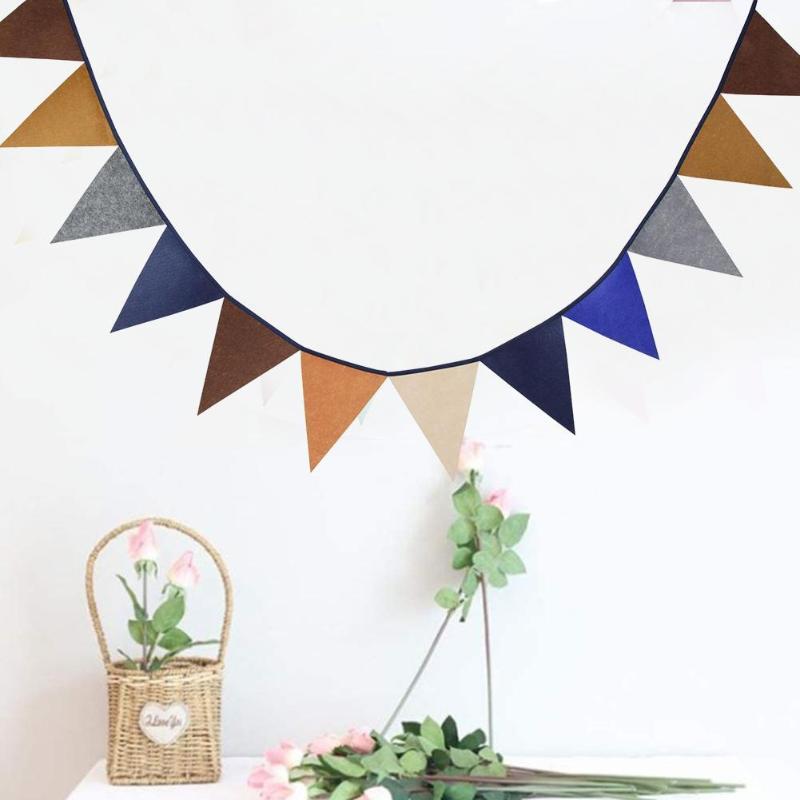 Party Decoration Brown Pennant Wedding Supplies Non Woven Fabric Room Nonwoven Banner Deco Flags Baby Birthday
Party Decoration Brown Pennant Wedding Supplies Non Woven Fabric Room Nonwoven Banner Deco Flags Baby Birthday