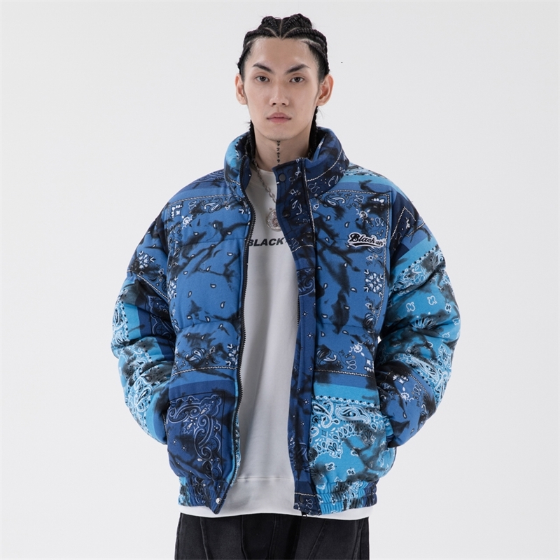 2021 Paisley Printed Parka Streetwear Mens Windbreaker Harajuku New Cotton Padded Zipper Jacket Coat Outerwear Hipster 11gi, Blue
2021 Paisley Printed Parka Streetwear Mens Windbreaker Harajuku New Cotton Padded Zipper Jacket Coat Outerwear Hipster 11gi, Blue