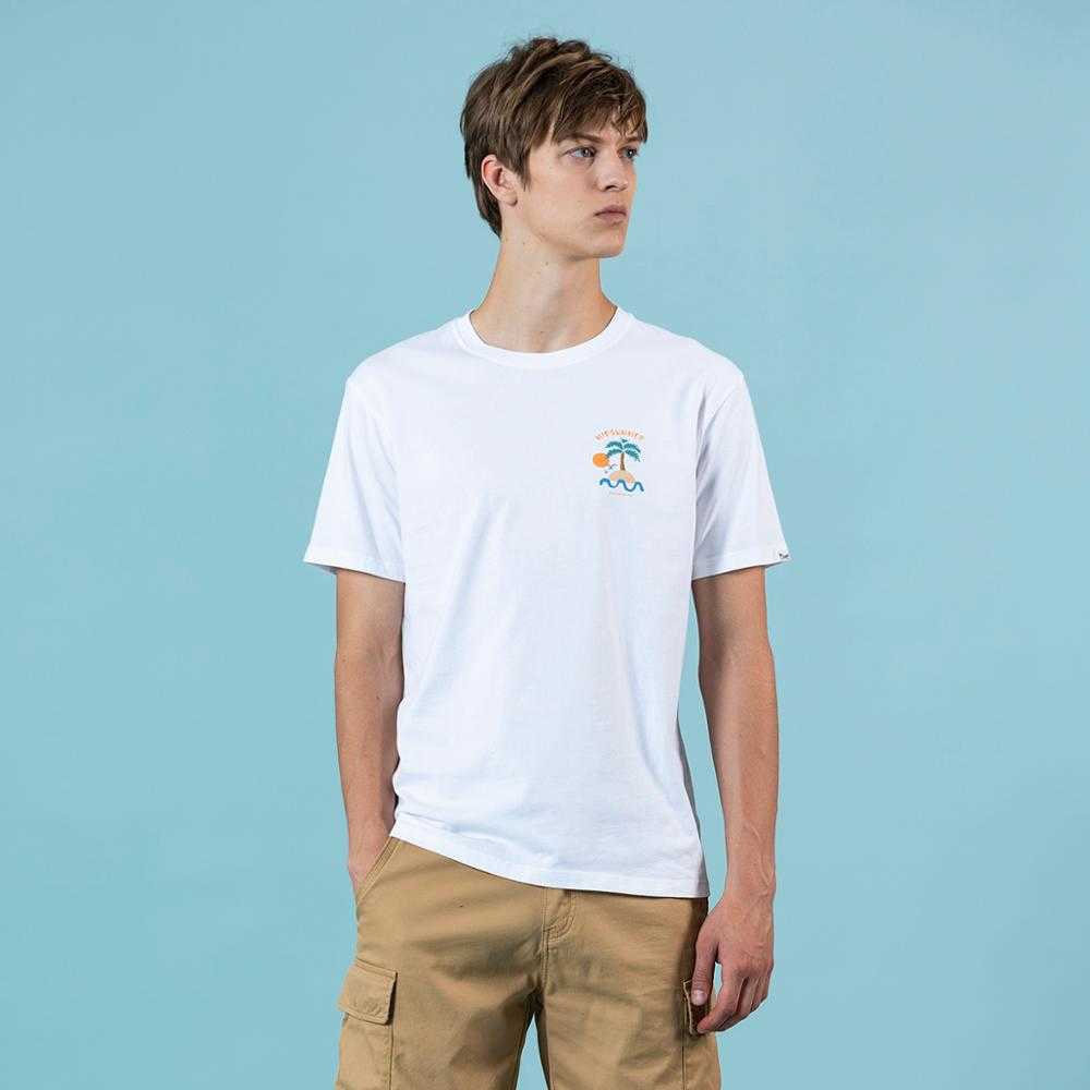 summer coconut palm print t-shirt men fashion holiday vacation thin breathable 100% cotton tees plus size tshir 210629