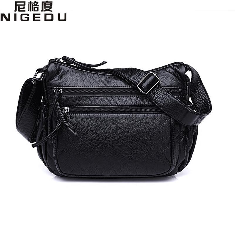 Brand Soft PU leather Women shoulder bag Large casual women's Crossbody messenger bag Mother gifts handbag Black bolsa feminina
Brand Soft PU leather Women shoulder bag Large casual women's Crossbody messenger bag Mother gifts handbag Black bolsa feminina