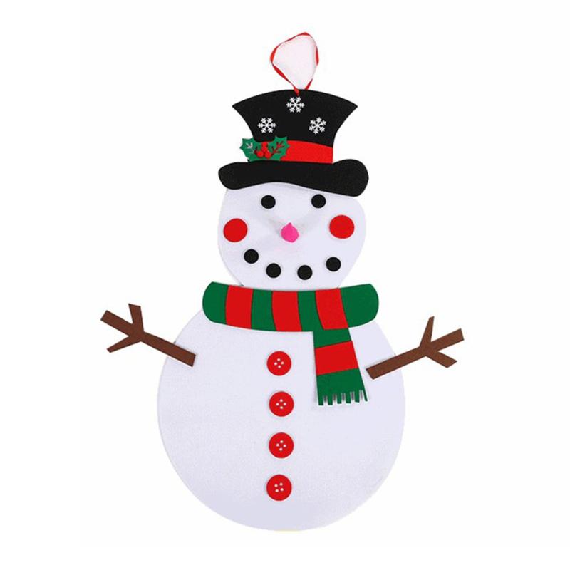 Christmas Decorations Creative Felt Snowman Tree Pendant Party Holiday Family Decoration Diy Perfect Gift For Children
Christmas Decorations Creative Felt Snowman Tree Pendant Party Holiday Family Decoration Diy Perfect Gift For Children