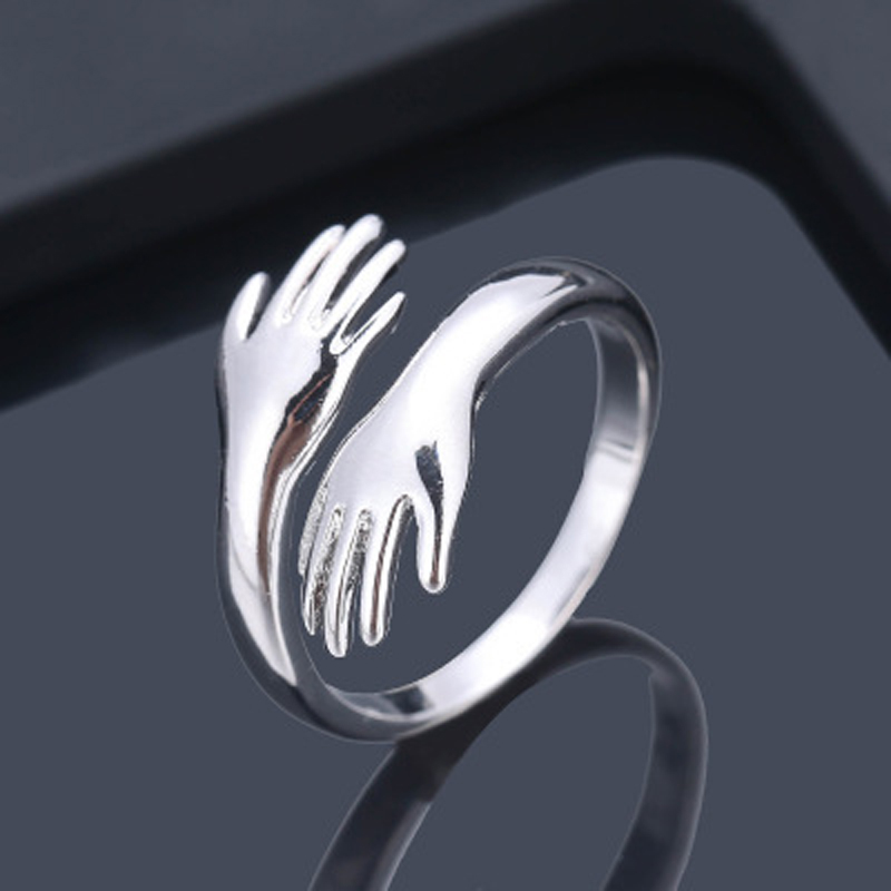 Hugging Hands Rings for Women Girls Silver Hugging Hands Open Ring Jewelry Hug Hands Statement Rings Wedding Bands
Hugging Hands Rings for Women Girls Silver Hugging Hands Open Ring Jewelry Hug Hands Statement Rings Wedding Bands