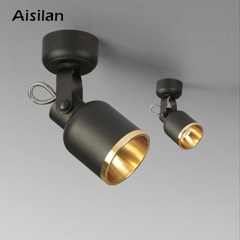 Aisilan Led Surface Mounted Ceiling Nordic Spotlight Adjustable 90 degrees Spot light for indoor Foyer,Living Room AC 90-260V
Aisilan Led Surface Mounted Ceiling Nordic Spotlight Adjustable 90 degrees Spot light for indoor Foyer,Living Room AC 90-260V