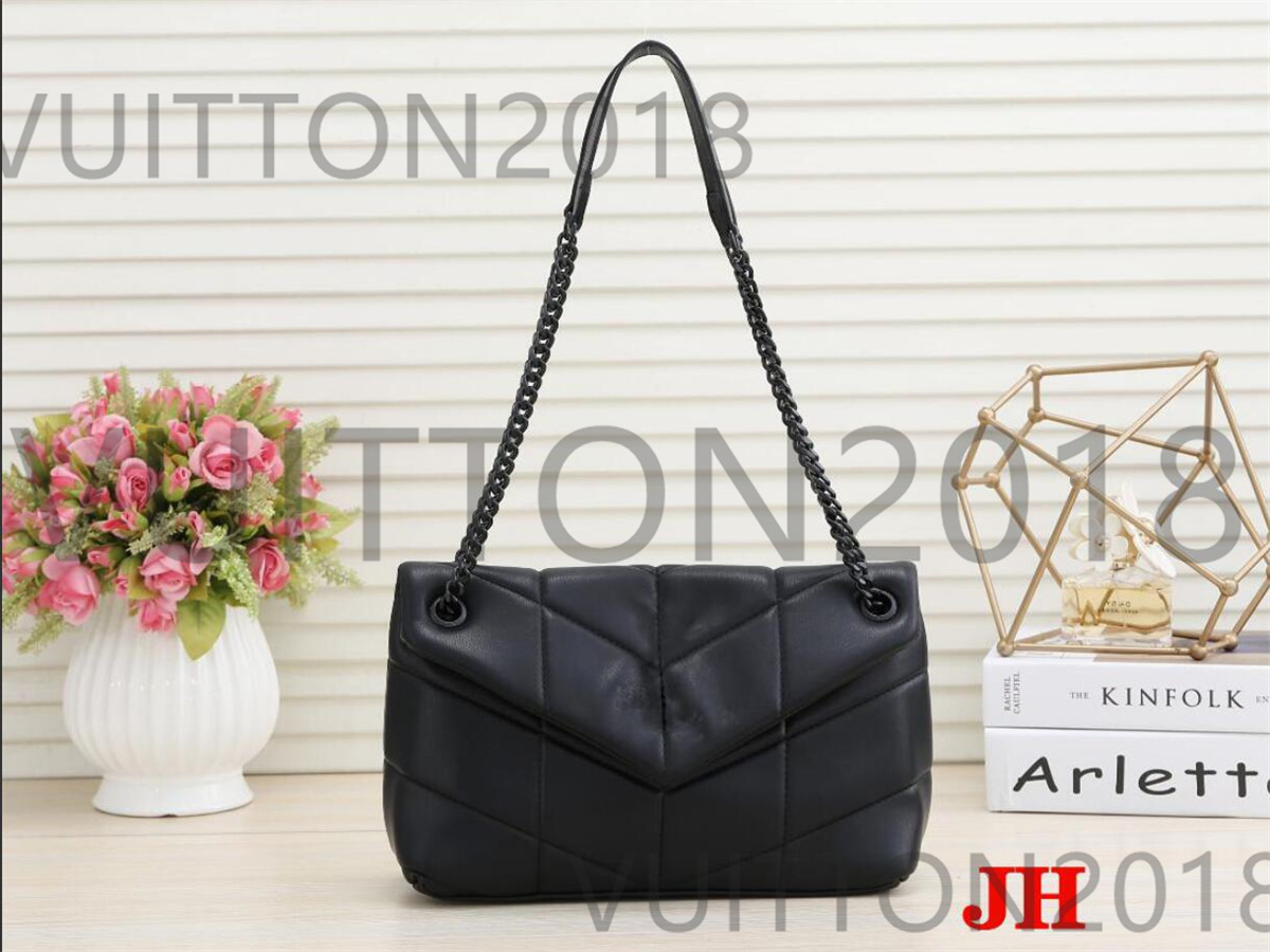 lady Shoulder Bags Woman Designer Handbag Purse High Quality Messenger Cross Body Chain Clutch Wallet totes hobos, Black
lady Shoulder Bags Woman Designer Handbag Purse High Quality Messenger Cross Body Chain Clutch Wallet totes hobos, Black