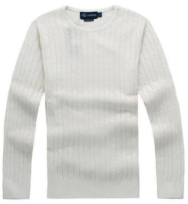 Mens Designer polo Sweaters Womens Casual high quality ONeck luxury Men Ribbed Cuff Streetwear