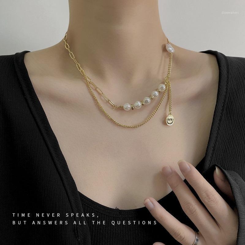 Chains Artificial Pearl Woman Necklace Tassel Simple Necklaces Women Chain Pendant Jewelry Gold Color Trendy Korean Stainless Collares
Chains Artificial Pearl Woman Necklace Tassel Simple Necklaces Women Chain Pendant Jewelry Gold Color Trendy Korean Stainless Collares