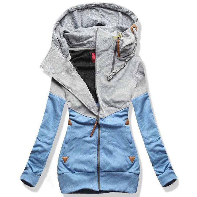 Surmiitro Spring Women Jacket Autumn Winter Oversized Hooded Sweatshirt Zipper Hoodies Plus Size Coat Female Sweat Femme 201212