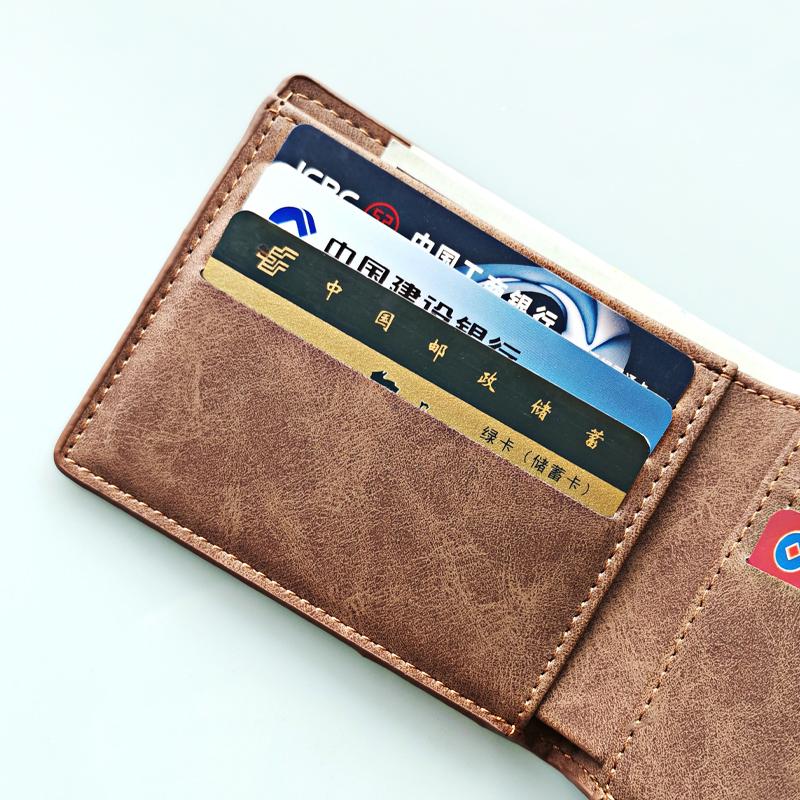 Wallets Men Small Money Purses Design Dollar Price Top Thin Wallet With Coin Bag Zipper