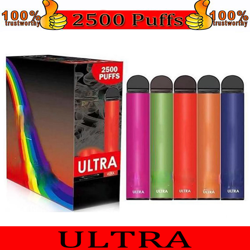Ultra 2500 Puffs Disposable cigarette Vape Device 850mah Battery 9ml Cartridge Starter Kit Vs Infinity Fumed Fast Ship
Ultra 2500 Puffs Disposable cigarette Vape Device 850mah Battery 9ml Cartridge Starter Kit Vs Infinity Fumed Fast Ship