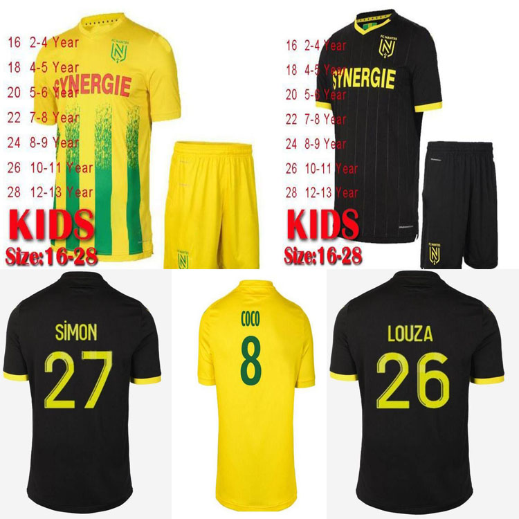 2021 2022FC Nantes Soccer Jerseys 20 21 FC home yellow mens Sala Coulibaly Waris Rongier Boschilia Football Shirt men kids kit, Black;yellow
2021 2022FC Nantes Soccer Jerseys 20 21 FC home yellow mens Sala Coulibaly Waris Rongier Boschilia Football Shirt men kids kit, Black;yellow