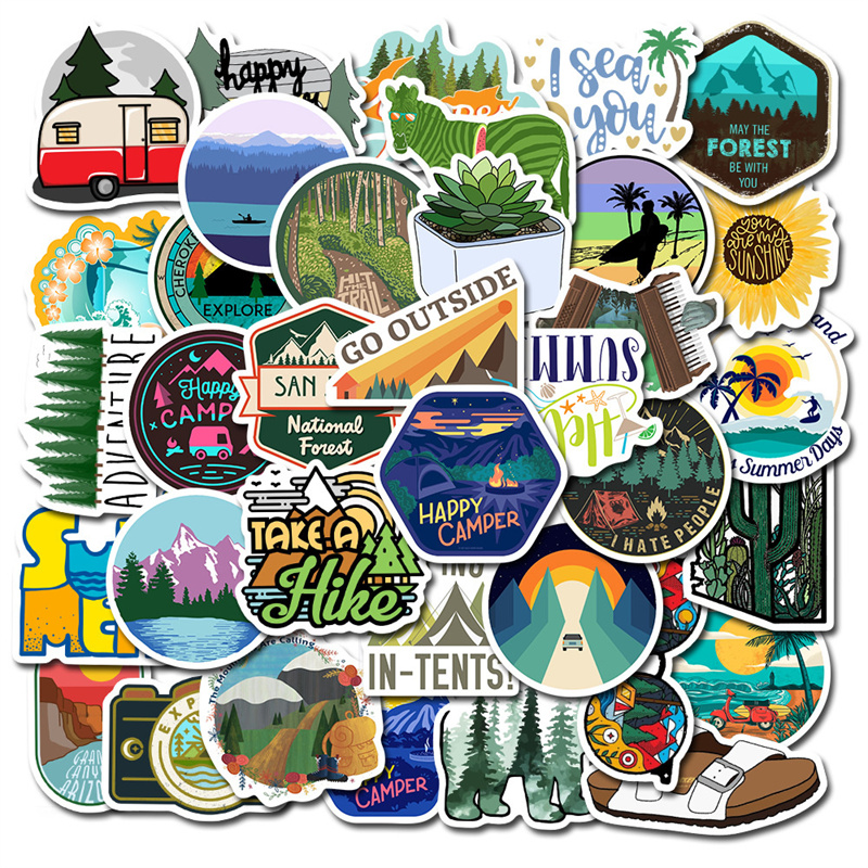 50Pcs/Lot Skateboard Travel Adventure Stickers Camping Games DIY Graffiti Waterproof Decals For Notebook Helmet Guitar Scooter Cars Motorcycle Gift Decoration, Mix
50Pcs/Lot Skateboard Travel Adventure Stickers Camping Games DIY Graffiti Waterproof Decals For Notebook Helmet Guitar Scooter Cars Motorcycle Gift Decoration, Mix
