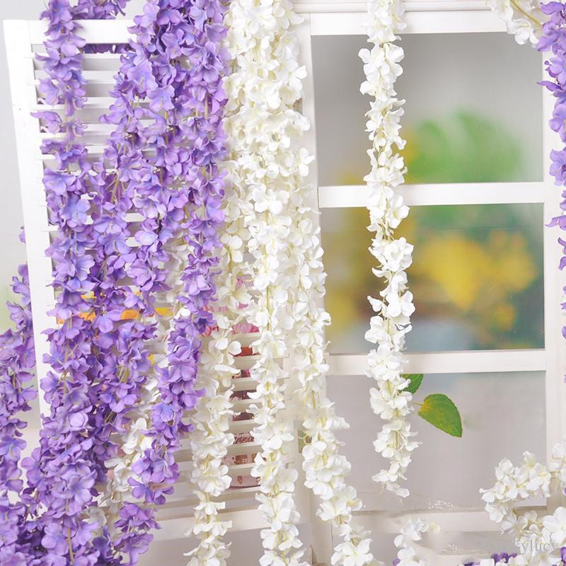 200cm Artificial Silk Flower String Hyacinth Floral Vine Rattan for Home Wedding Party Arrangement Decoration, 10
200cm Artificial Silk Flower String Hyacinth Floral Vine Rattan for Home Wedding Party Arrangement Decoration, 10