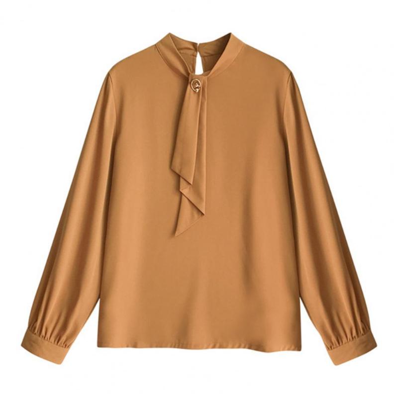 Women's Blouses & Shirts Polyester Shirt Solid Color Long Puff Sleeve Women Buttons Cuff Loose Blouse For Office Spring Streetwear Tops, White
Women's Blouses & Shirts Polyester Shirt Solid Color Long Puff Sleeve Women Buttons Cuff Loose Blouse For Office Spring Streetwear Tops, White