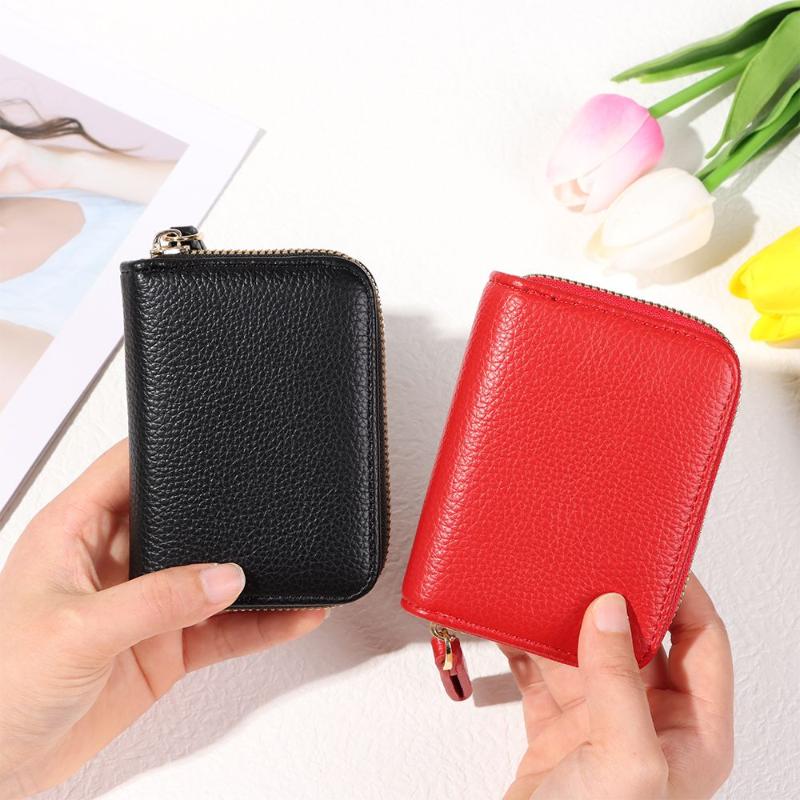 Card Holders 1PC First Layer Cowhide Organ Case RFID Anti-theft Lady Holder Men Multifunctional Zipper Small Wallet, Black
Card Holders 1PC First Layer Cowhide Organ Case RFID Anti-theft Lady Holder Men Multifunctional Zipper Small Wallet, Black