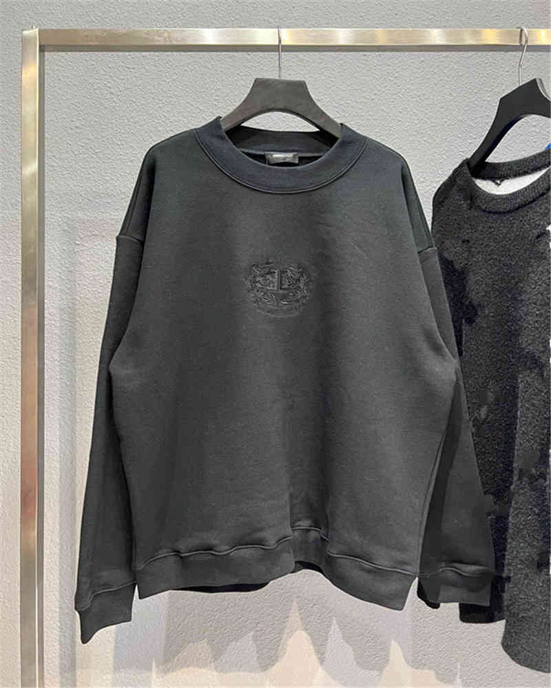 Men's Hoodies & Sweatshirts High version 21fw autumn and winter front letter printing lion laurel fleece round neck Paris sweater for men women BO6X, Black
Men's Hoodies & Sweatshirts High version 21fw autumn and winter front letter printing lion laurel fleece round neck Paris sweater for men women BO6X, Black