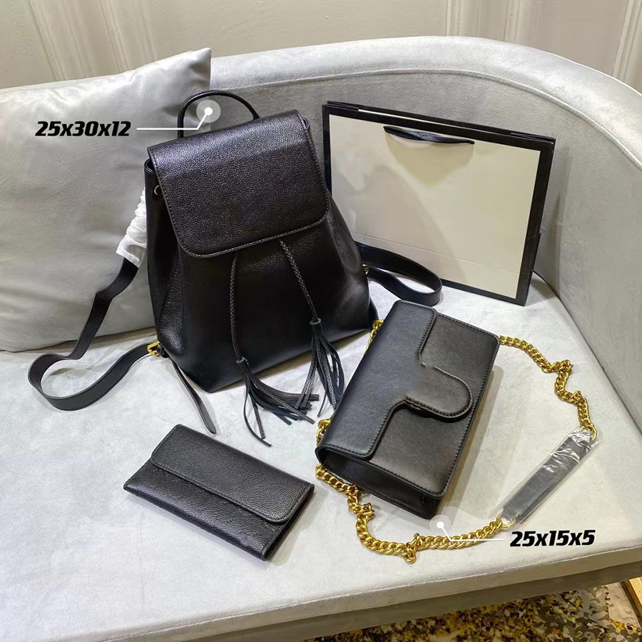SELL WELL Fashion woman Shoulder Bags Three-piece Totes Handbag Genuine Leather Classic pattern Design Super Large Capacity High Quality Gifts by bagandshoe 13, Dust bag
SELL WELL Fashion woman Shoulder Bags Three-piece Totes Handbag Genuine Leather Classic pattern Design Super Large Capacity High Quality Gifts by bagandshoe 13, Dust bag
