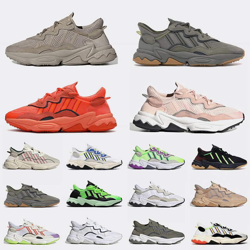 Top Quality 2021 Ozweego Mens Women Running Shoes Trace Cargo Khaki Bold Orange Cloud White Grey Four Outdoor Trainers Sneakers 36-45
Top Quality 2021 Ozweego Mens Women Running Shoes Trace Cargo Khaki Bold Orange Cloud White Grey Four Outdoor Trainers Sneakers 36-45