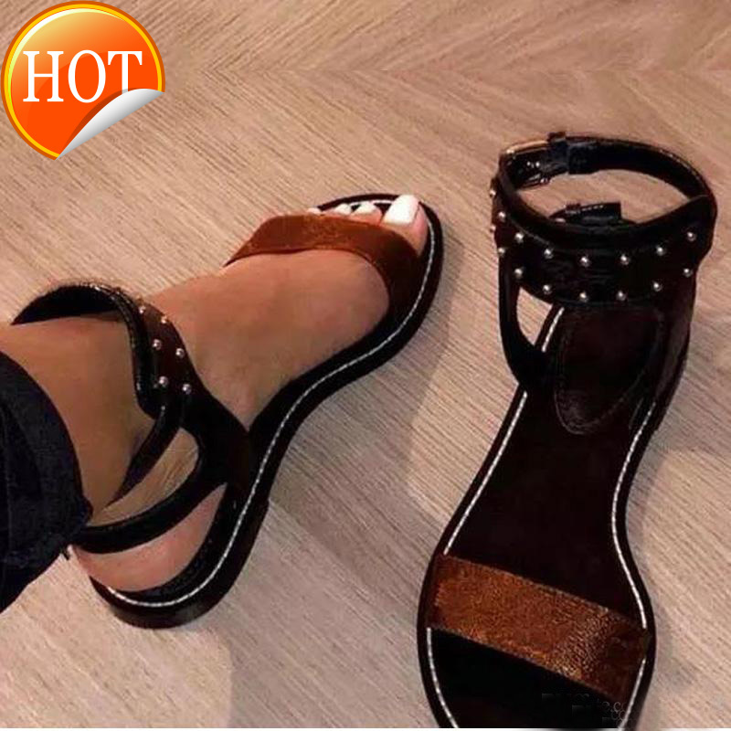 classic rivet Women Sandals Summer fashion Sexy Ankle High Boots Men letter Gladiator Casual Flat designer Woman Shoes Ladies Beach Roman, Extra shoelaces
classic rivet Women Sandals Summer fashion Sexy Ankle High Boots Men letter Gladiator Casual Flat designer Woman Shoes Ladies Beach Roman, Extra shoelaces