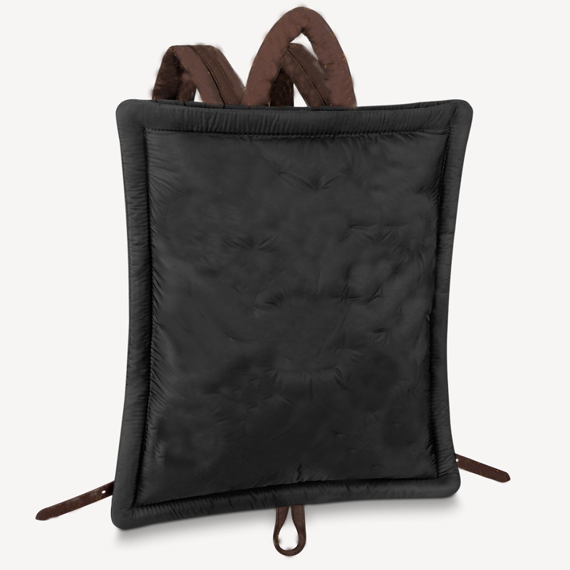 Pillow Backpack Padded Handbag Shoulder Bag New Recycled Nylon Sporty Backpacks Embroidery Letter Schoolbag Large Capacity Shopping Bag Inside Zipper Pockets, Black
Pillow Backpack Padded Handbag Shoulder Bag New Recycled Nylon Sporty Backpacks Embroidery Letter Schoolbag Large Capacity Shopping Bag Inside Zipper Pockets, Black