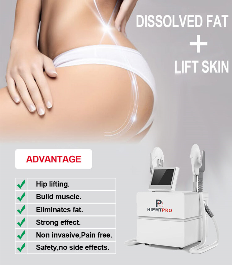 Factory Direct Selling Slimming Equipment Portable High Intensity Foucsed Electromagnetic Body Contouring Slimm Muscle Building EMS Machine