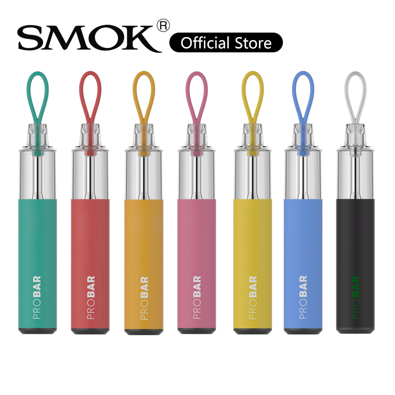 SMOK PROBAR Disposable Vape Kit 1500 Puffs 5ml Pod Kit with 950mAh Battery Vapor Device Pro Bar Vape Pen 100% Original
SMOK PROBAR Disposable Vape Kit 1500 Puffs 5ml Pod Kit with 950mAh Battery Vapor Device Pro Bar Vape Pen 100% Original