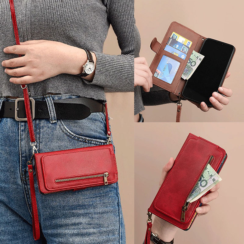 For Samsung Galaxy A70 A20 A30 S8 S9 S10 S20 Plus S20 Ultra Crossbody Long Lanyard Card Slot Book Flip Case Zipper Wallet
For Samsung Galaxy A70 A20 A30 S8 S9 S10 S20 Plus S20 Ultra Crossbody Long Lanyard Card Slot Book Flip Case Zipper Wallet
