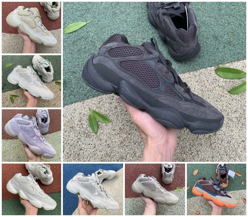 Top Quality Kanye 500 Mens Running Shoes 500s Enflame Taupe Light Reflective Bone White Utility Black Moon Yellow Blush Soft Vision Salt Pin
Top Quality Kanye 500 Mens Running Shoes 500s Enflame Taupe Light Reflective Bone White Utility Black Moon Yellow Blush Soft Vision Salt Pin