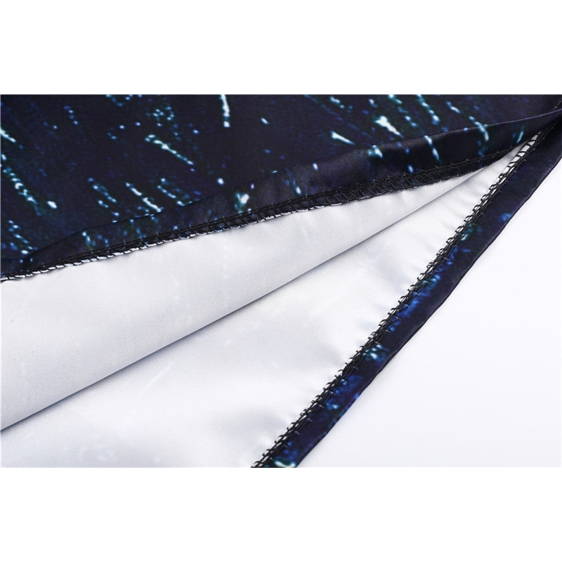 Women Maxi Skirts Van Gogh Starry Sky Oil Painting 3D Digital Print High Waist Rockabilly Tutu Retro Puff SP003 210619