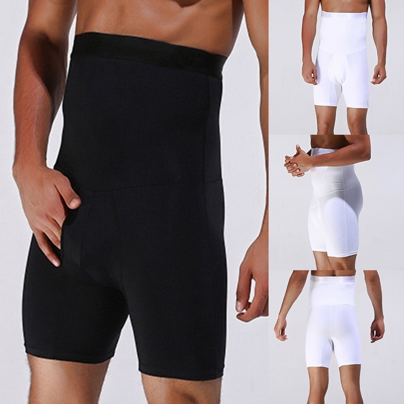Men Tummy Control Shorts High Waist Slimming Body Shaper Seamless Belly Girdle Boxer Abdomen Control Pants L0309, White;black
Men Tummy Control Shorts High Waist Slimming Body Shaper Seamless Belly Girdle Boxer Abdomen Control Pants L0309, White;black