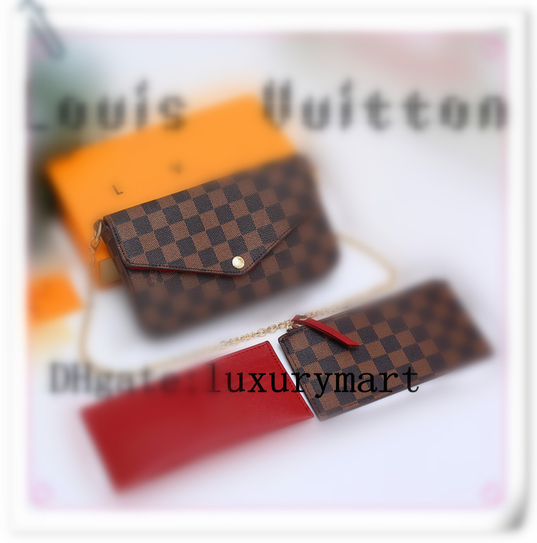 small 3pcs set Luxury brand Louisbags_18 Women Designer Bags 2021 Crossbody Handbag Handbags Wallet Backpack travel messenger bag LV&#, Red;black
small 3pcs set Luxury brand Louisbags_18 Women Designer Bags 2021 Crossbody Handbag Handbags Wallet Backpack travel messenger bag LV&#, Red;black