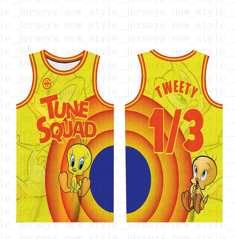 Space Jam 2 Basketball Jerseys Bugs Bunny LeBron Michael Taz 1/3 Tweety 22 Bill Murray 10 Lola J7 runner Jersey James, Men
Space Jam 2 Basketball Jerseys Bugs Bunny LeBron Michael Taz 1/3 Tweety 22 Bill Murray 10 Lola J7 runner Jersey James, Men