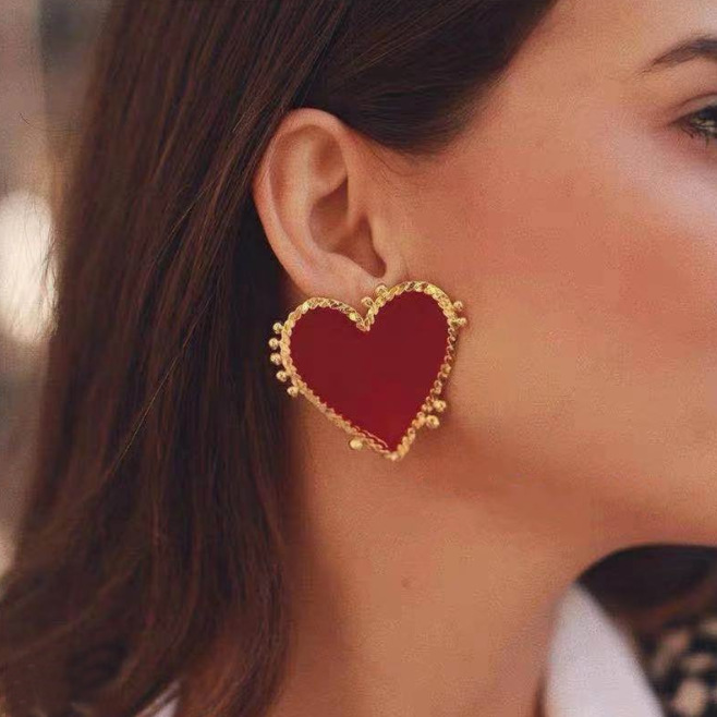 2020 New Design Lady Statement Earring Women Metal Gold Color Eye Heart Lips Long Dangle stud Earrings Fashion Party Jewelry, Silver
2020 New Design Lady Statement Earring Women Metal Gold Color Eye Heart Lips Long Dangle stud Earrings Fashion Party Jewelry, Silver