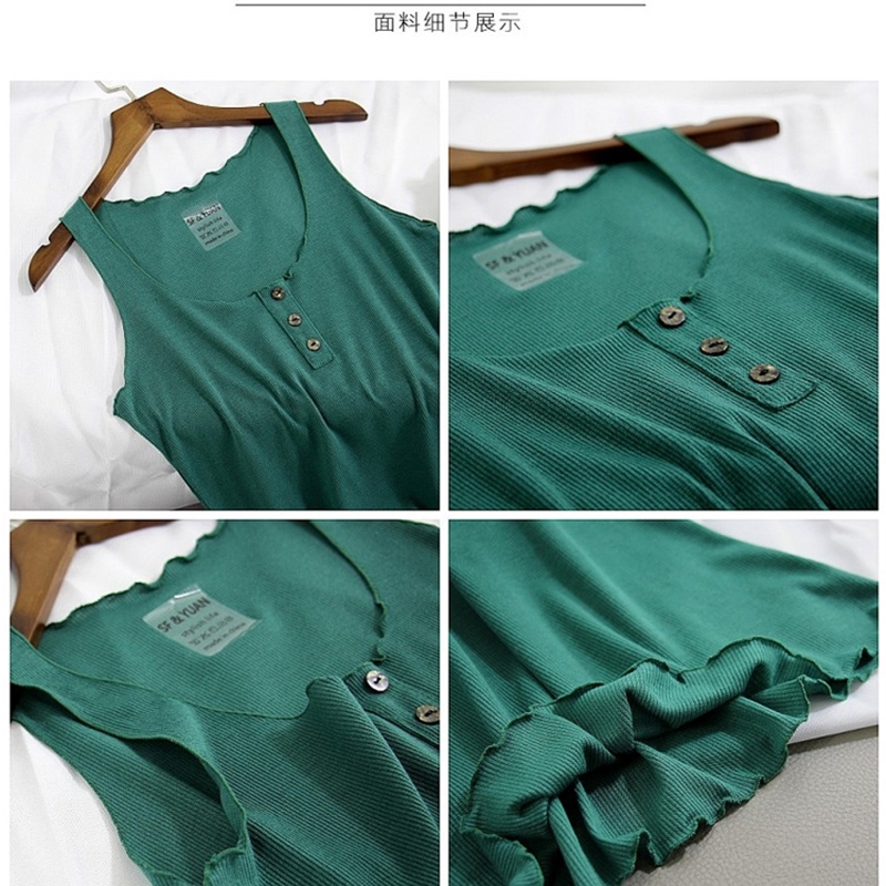 Ruched Summer New Fitness Tank Tops Women Sleeveless Round Neck Button T Shirt Ladies Vest Singlets Slim T-shirts Woman Clothes 210308